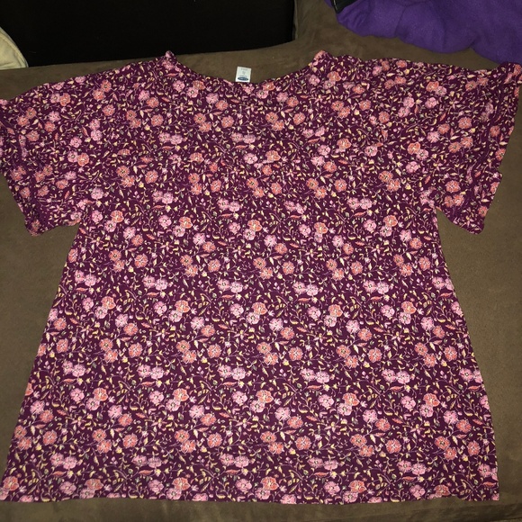 Old Navy Floral Shirt - Picture 2 of 5